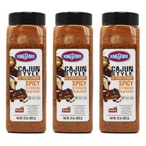 킹스포드 올-퍼포스 시즈닝 케이준 스타일 스파이시 루이지애나 클래식 글루텐 프리, 3개, 652g