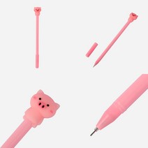 중성볼펜 잘써지는 필기감좋은 볼펜 돼지 0.5MM HK-66