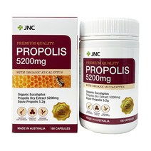 호주 JNC 프로폴리스 5200mg 180캡슐 PROPOLIS 플로폴리스 면역력 캡슐 알지알지몰 1개 세트