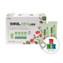 자연채움 하루애 1생식 스페셜 30g*112포(16주분)+오븐 크래커 10봉, 30g 112포