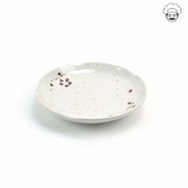 살구 실용적인 웰빙 원형접시 멜라민접시 6호, 단일속성