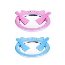 엄마의쇼핑 가정용 아이스크림 제조기 아이스크림메이커 아이스크림판 슬러시만들기, 2-아이스메이커-핑크