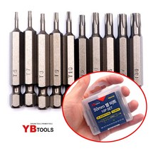 YBT 별비트 세트 10PCS 육각 T6~T30 50mm 별빗트 별렌치 셋트, 10개
