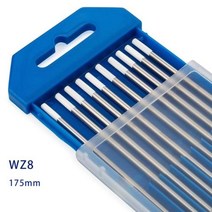 용접봉 텅스텐 전극 전문 WT20 WC20 WL20 WL15 WZ8 WP WY20 WR20 E3 16mm 24mm 32mm Tig Rods, WZ8 White+10mm+175mm