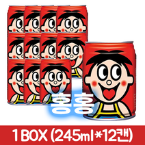 홍홍 중국식품 왕왕 왕자이 우유음료 밀크음료 1박스(12캔) 중국음료
