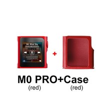 MP3 플레이어 MP4 SHANLING M0 Pro 고해상도 오디오 HIFI 블루투스 휴대용 음악 DAP USB DAC 듀얼 ES9219C LDAC aptX PCM384 DSD1, 7.M0 PROredcase