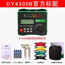 dy4100 duoyi 디지털 접지저항 테스트 테스터 측정기, DY4300B 스탠다드
