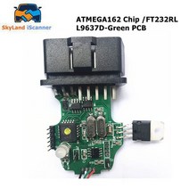 전기테스터 테스트리드 2022 VAG COM V17.8 케이블 다국어 L9637D-Green PCB TMEGA162 칩 FT232RL MCP2515 ATMEL740 자동차 진단, 단일옵션