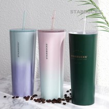 아트박스/스타벅스 스타벅스 그라데이션 빨대 텀블러 710ml, 단품