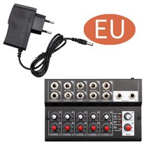 usb 오디오인터페이스 오인페 디제잉장비 인터넷방송 MIX5210 10 채널 믹싱 콘솔 디지털 오디오 믹서 스테, 02 MIX5210-EU