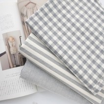 160cm폭]멜란선염워싱-그레이 3종, 무지