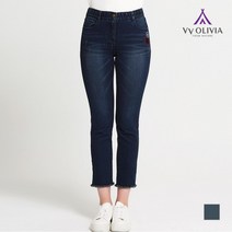 올리비아로렌 슬림일자핏 데님 팬츠 VVCMPVF7411