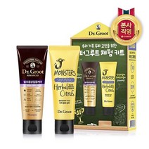LG 생활건강 [한정수량] 닥터그루트 집중케어 + 제이몬스터즈 샴푸 75ml 체험키트, 단품없음