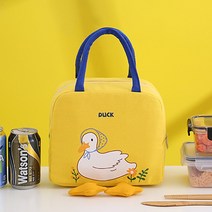 보온백 덕덕 사은품 보냉가방 피크닉가방 보온가방 아이스백 소풍가방 도시락가방 보냉백 오리, 덕덕오리보냉백_블루
