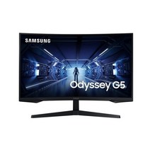 삼성전자 오디세이 G5 C32G54T QHD 2560 x 1440 144Hz HDMI DP 커브드 게이밍 모니터