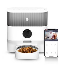 헤이홈 IoT 반려동물 스마트 펫 자동 급식기, 펫급식기 1개, 혼합색상