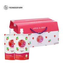 연두팜 NFC 착즙 사과비트즙 20개입 1박스 100ml, 20개