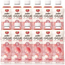 보성홍차 아이스티 제로 복숭아 500mlx12병/0kcal, 500ml, 12개