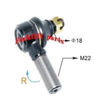 호환 지게차 부품 타이로드 엔드 assy 로드 사용 NICHIYU FB10/20/30-70/72/75 M22 x 18 RH OEM 31230-02390