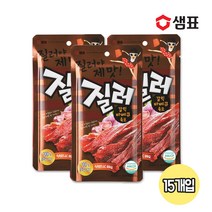 질러 갈릭 바베큐 육포, 30g, 15개