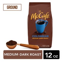 McCafé 맥카페 콜롬비아 미디엄다크 그라운드 커피 340g