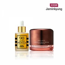 자민경 크레마카라콜 오리지널 달팽이 크림 50ml+크레마카라콜 90프로폴리스 앰플 35ml, 단품