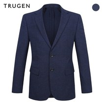 (트루젠) 모 린넨 혼방 체크 수트 자켓(TGAU4-MTJ780)