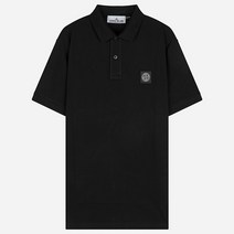 [스톤아일랜드] 24SS 80152SC17 A0029 로고 패치 PK 셔츠 블랙