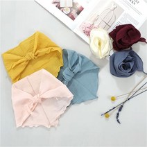 우주아이 소프트코튼 삼각스카프 아동스카프 유아스카프