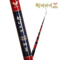 하프라이프 아피스 천년지기 골드 대물낚시대 민물낚시 경질대, 30