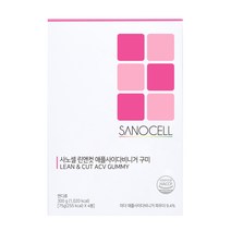 사노셀 린앤컷 애플사이다비니거 구미 1개월 애플사이다비니거 사과초모식초, 단품, 단품