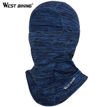 겨울 페이스 마스크 캡 열 플리스 자전거 스키 스노우 보드, Blue