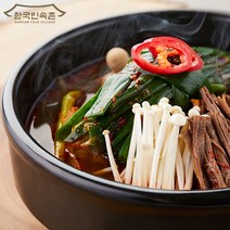 한국민속촌 이북식 파육개장 트레이 500g, 5팩