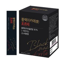 블랙마카애 포르테 30포 블랙마카 L-아르지닌 숫누에분말, 1개