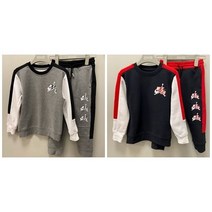 플레이키즈프로 조던키즈 가격할인! 겨울필수템 기모맨투맨세트 점프맨클래식 맨투맨팬츠세트 (105~130)