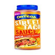 Ortega Street Taco Sauces Asada 3 Chile & Garlic 8 Oz null, 1