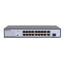 NEXT POE318SFP-TP 16포트POE스위칭허브 100M급 1포트SFP 2포트업로드포트 185W