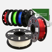 3DT PETG 필라멘트 1.75mm 1kg (친환경 소재), 파랑색(투명)