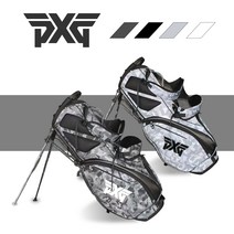 PXG 캐디백 남성 여성 경량 골프 스탠드백, 그레이/블루