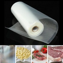12Cm 15Cm 20Cm 25Cm 28Cm Textured Vacuum Food Sealer Vac Bags Rolls Food Storage 12Cm 15Cm 20Cm 25Cm, 25X500cm_1 롤 = 5 미터