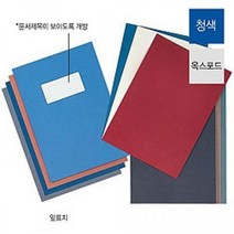 제본용 표지 옥스포드지 청색 앞표지 100매입 _ 301998EA, 본상품선택