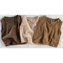 유아 아기 캠핑감성조끼티 티셔츠 맨투맨 키즈 봄 단가라 나그랑 무지 나들이 캠핑룩