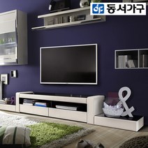 동서가구 크로커 RZ 거실장세트 DF905073, 아이보리