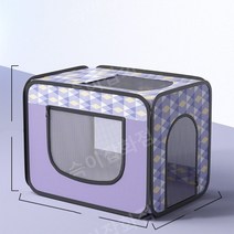 팝펫드라이룸 유디펫드라이룸 넬로아로마키트 넬로펫드라이룸필터 반려동물, XL 65x50x60cm, 보라