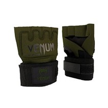 Venum Kontact Gel Glove Wraps - 카키/블랙 - XL