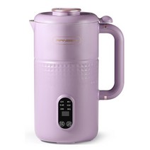 독일 Ranbem 미니 두유 제조기 가정용 두부메이커 기계, 펑신퍼플 800ML