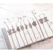 미아방지 팔찌 써지컬스틸 아기팔찌, 일자스틱(기본)