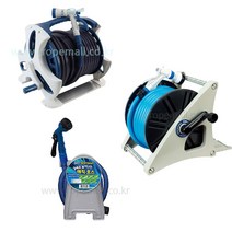 물호스 국산 호스릴 늘어나는 매직호스 5미터 20미터 30미터 50미터 고급형 일반형 분사기, 매직호스 - 5M