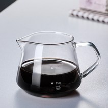 아트박스/위드마켓 [로하티] 내열유리 핸드드립 커피서버(300ml), 상세 참조