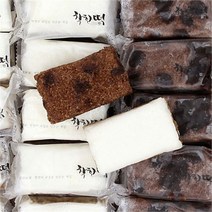 착한떡 꿀백초코30개입 꿀백설기15+리얼초코설기15, 꿀백초코30개입/보냉팩포장